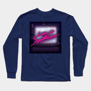 Listen to Synthwave - Late Nights Long Sleeve T-Shirt